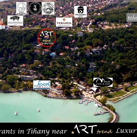 Arttrend Luxury Villa Тихань Экстерьер фото