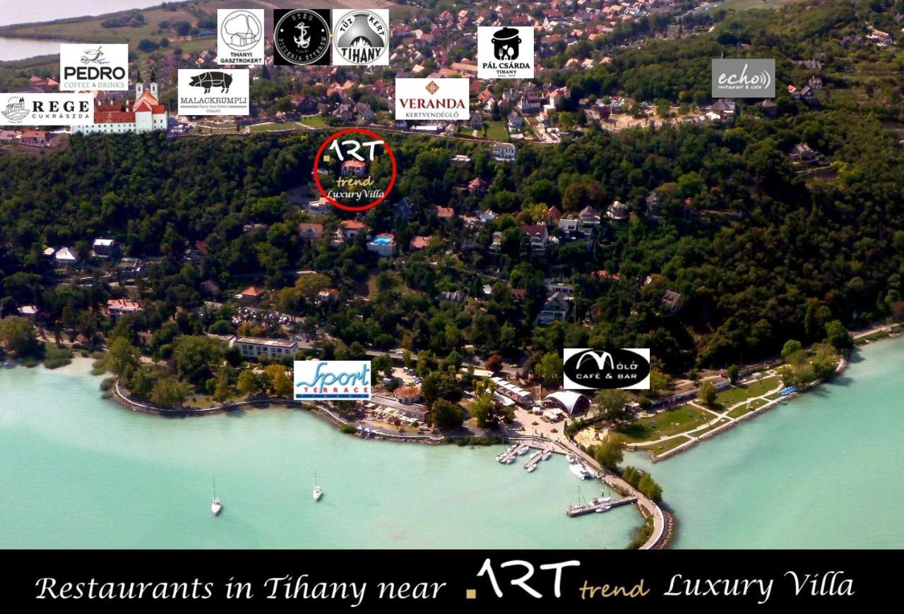 Arttrend Luxury Villa Тихань Экстерьер фото